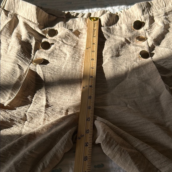 Wren Cream Wide Leg Pants - Picture 5 of 7